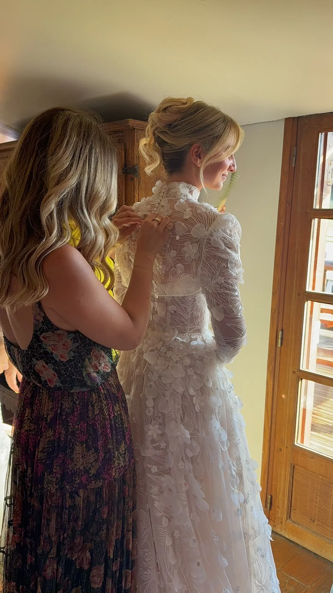 Préparatifs de la mariée