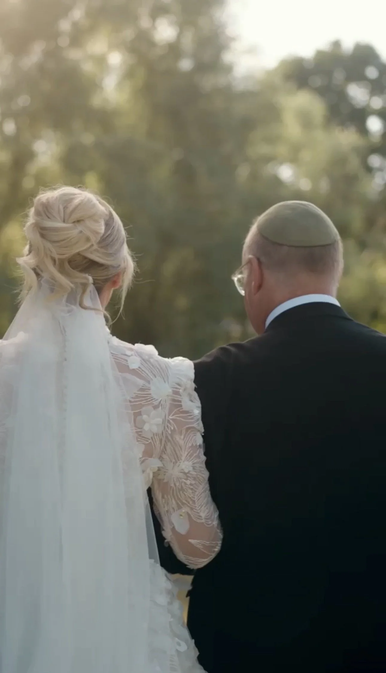 Emma le jour de son mariage